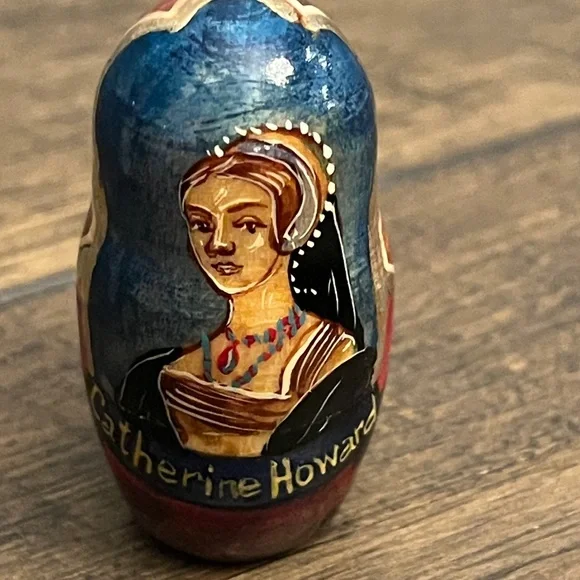 Matryoshka Vintage Russian H Clever HenryThe Eighth Wives Limited Rare-Signed